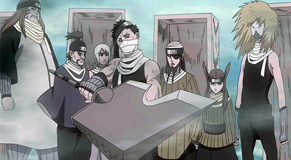 7 Espadachines Legendarios de la Niebla, Naruto, Naruto Shippuden