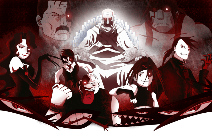 Homúnculos, Fullmetal Alchemist