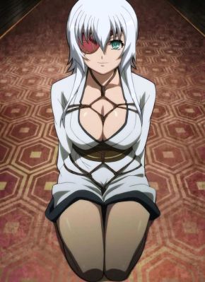 Las 15 chicas mas calientes del anime con parche, waifus, Gisen Yagyu, Hyakka Ryouran Samurai Girls