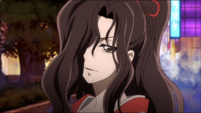 chicas del anime con Kimono