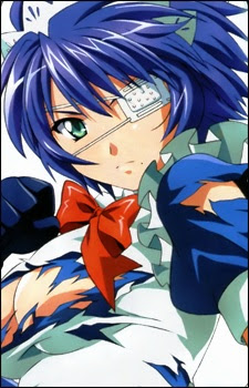 Las 15 chicas mas calientes del anime con parche, waifus, Shimei Ryomou, IkkiTousen