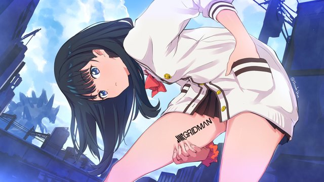 Rikka Takarada, SSSS.Gridman, mejores Waifus del anime