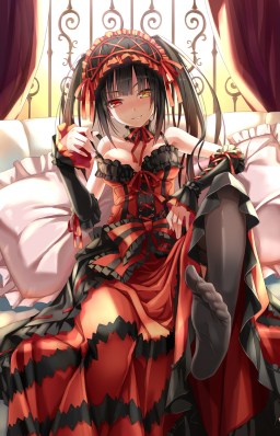 Kurumi Tokisaki, Date A Live, pies más bonitos del anime