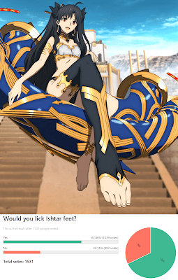 pies más bonitos del anime, Ishtar, Fate/Grand Order Absolute Demonic Front- Babylonia, Fate/Grand Order