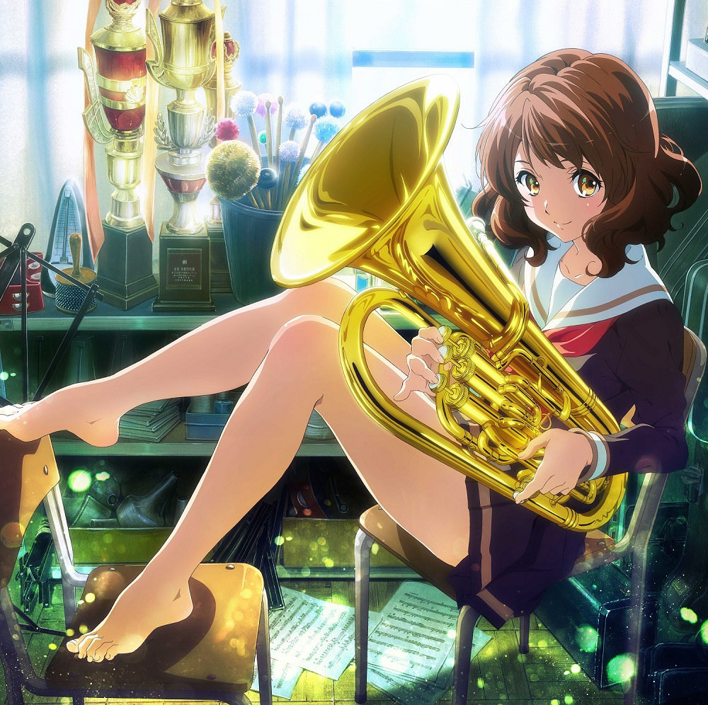 Kumiko Oumae, Hibike! Euphonium, pies más bonitos del anime