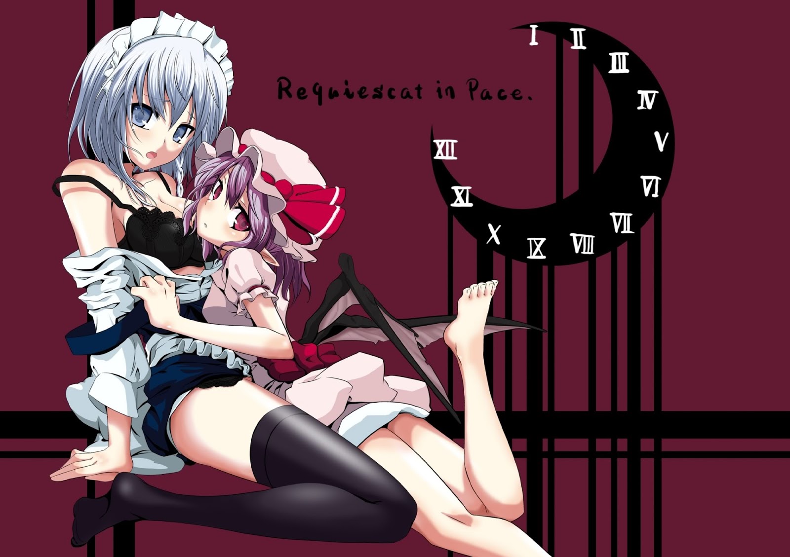 Remilia Scarlet, Touhou Gensou Mangekyou: The Memories of Phantasm, pies más bonitos del anime