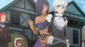 La entrada al segundo episodio nos presenta un escenario de contrabando de monstruos a través de la Familia Ikelos. De inmediato, el líder del equipo de aventureros ordena la búsqueda de aquellos que hayan estado vinculados al monstruo que habla que antes perseguía en los pisos laberinticos del Dungeon.