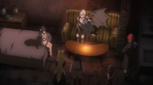 La entrada al segundo episodio nos presenta un escenario de contrabando de monstruos a través de la Familia Ikelos. De inmediato, el líder del equipo de aventureros ordena la búsqueda de aquellos que hayan estado vinculados al monstruo que habla que antes perseguía en los pisos laberinticos del Dungeon.