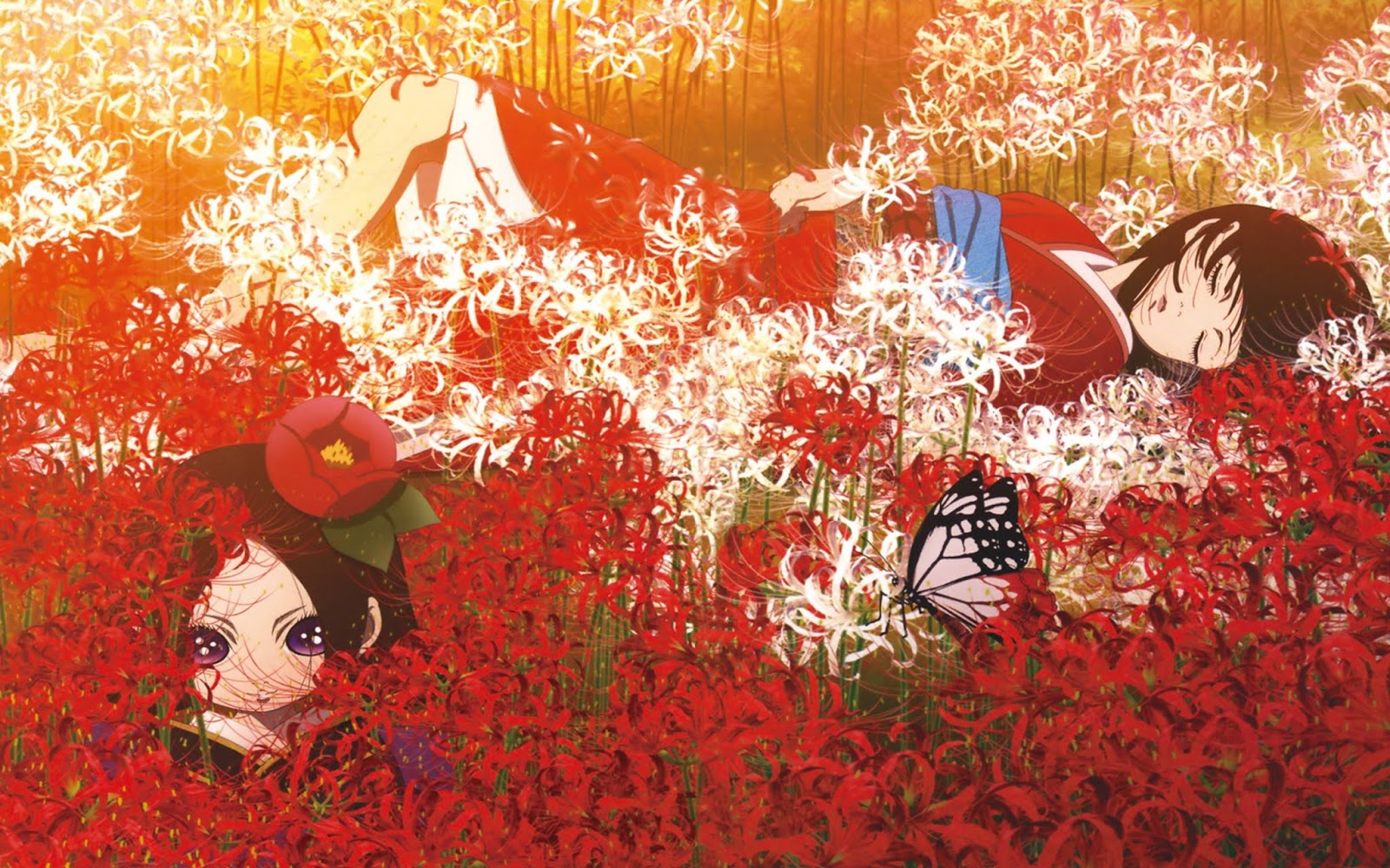 Jigoku Shoujo, Lycoris Radiata, Red Spider Lily