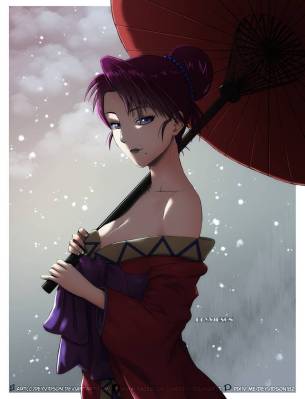 cortesanas mas destacadas del anime, Samurai x, Rurouni Kenshin