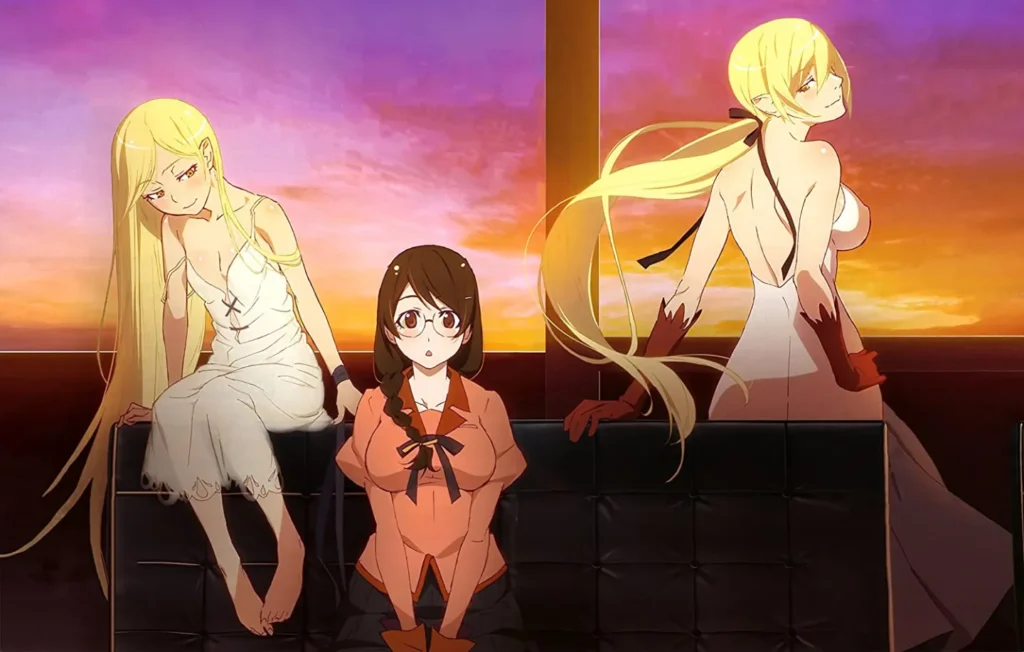 chicas de anime en vestidos Babydoll