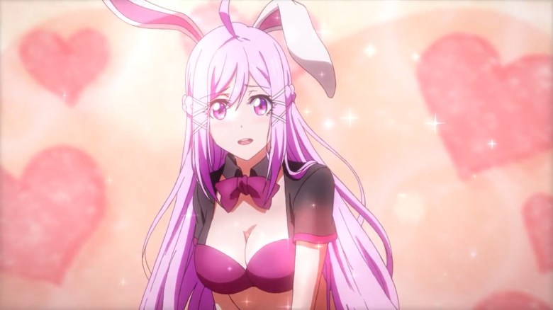 chicas de anime en trajes de conejita