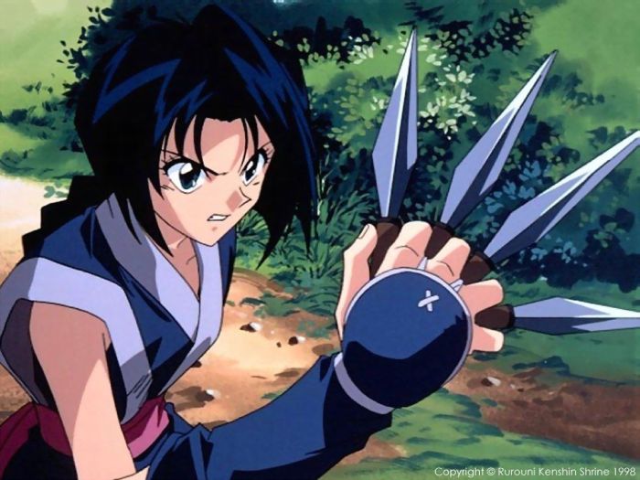 Misao Makimachi, Rurouni Kenshin, Samurai x, Makimachi Misao (巻町 操), weasel girl, kunoichi anime