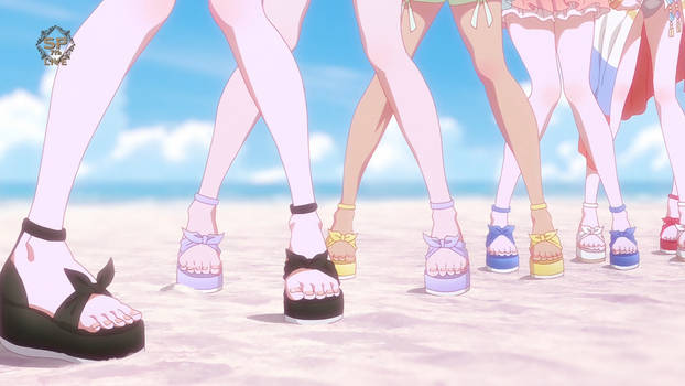 Escenas de pies más bonitos de las Waifus, Miyama Suzune, Selection Project