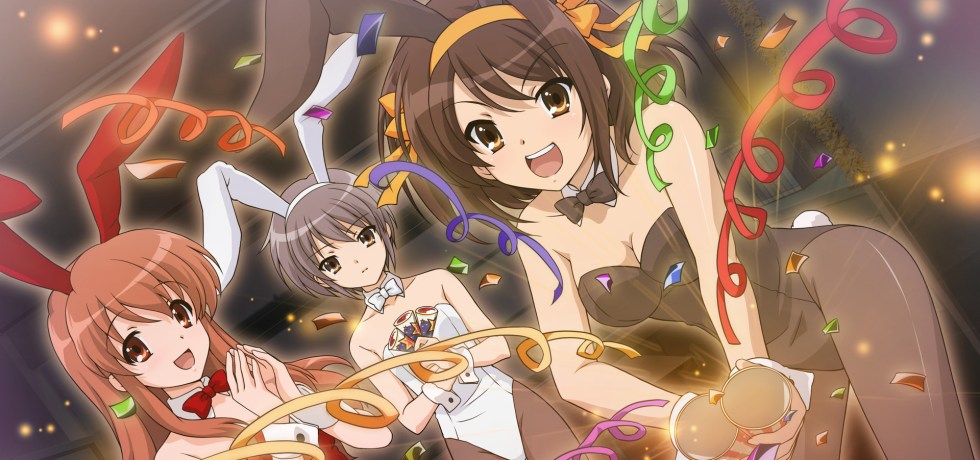 chicas de anime en trajes de conejita