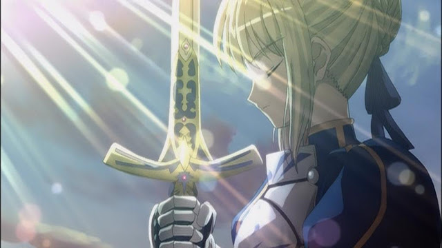 7 Chicas con convicción, Saber, Fate Stay Night