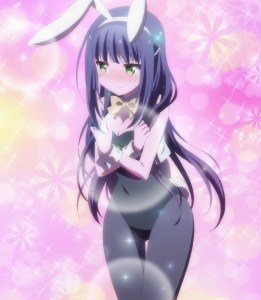 chicas de anime en trajes de conejita