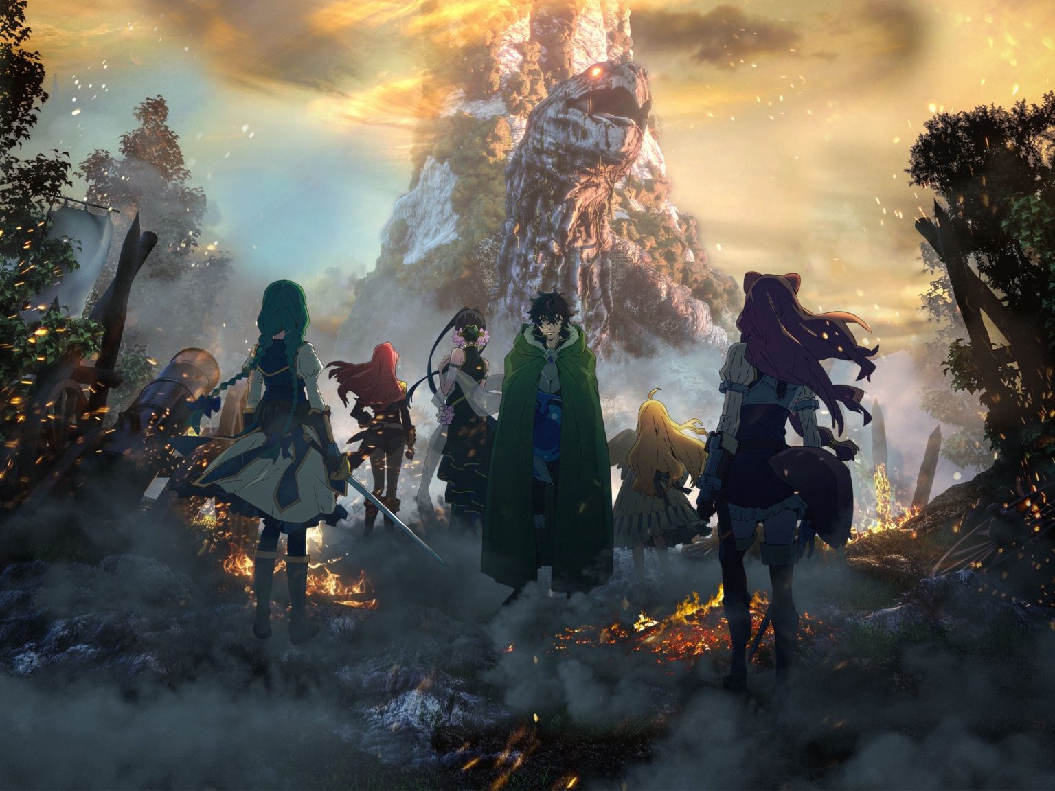 El anime Tate no Yuusha no Nariagari, The Rising of the Shield Hero Season 2, Tate no Yuusha no Nariagari Season 2