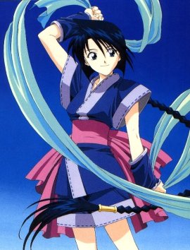 Misao Makimachi, Rurouni Kenshin, Samurai x, Makimachi Misao (巻町 操), weasel girl, kunoichi anime