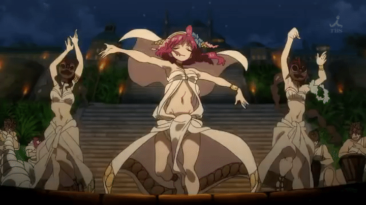 Belly Dance del anime, Morgiana, Magic the Labyrinth of Magic