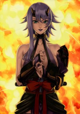 Shizuka, Queen's Blade, kunoichi anime