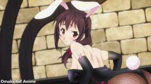 chicas de anime en trajes de conejita