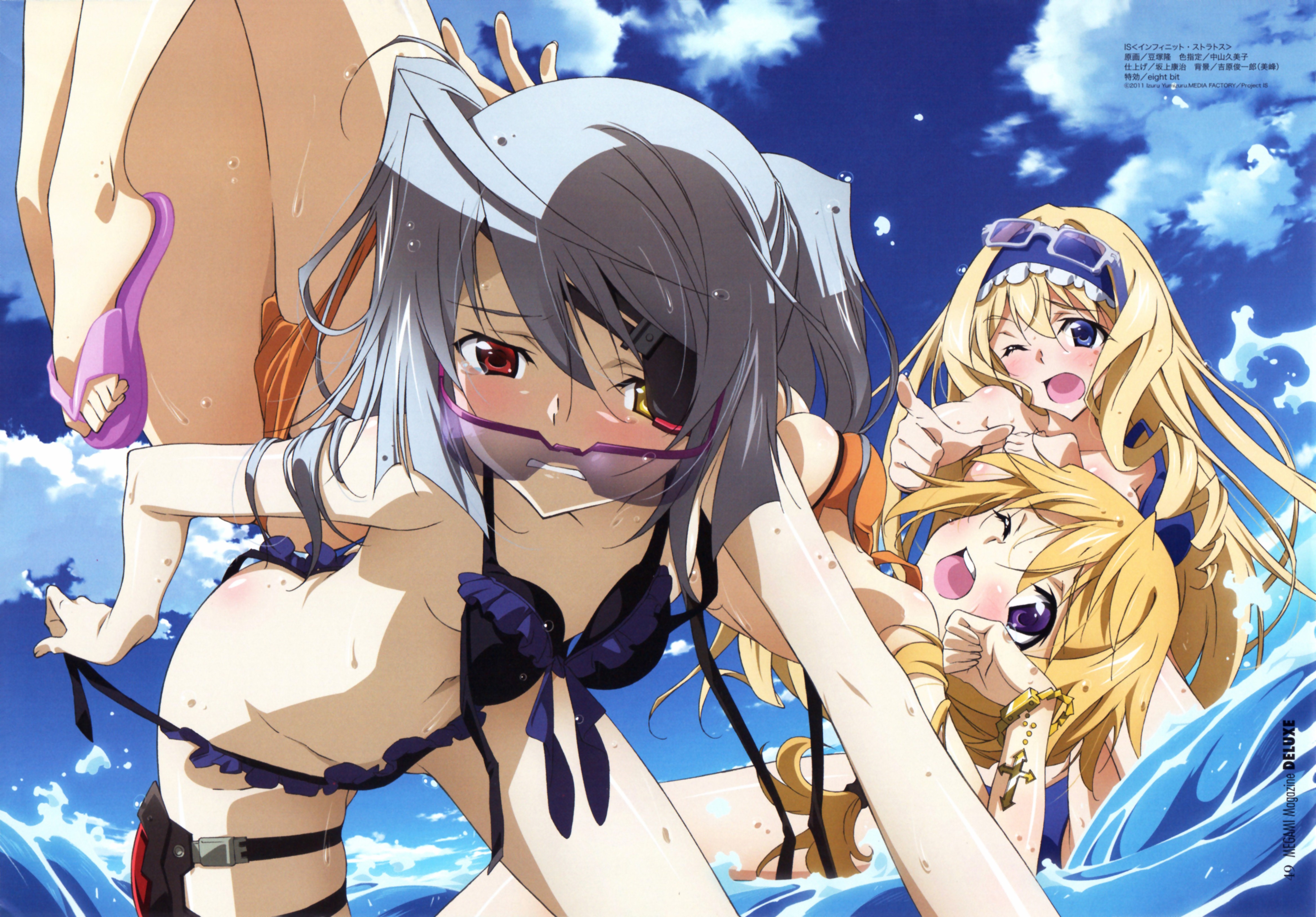 Las 15 chicas mas calientes del anime, waifus, Laura Bodewig, Las 15 chicas mas calientes del anime, waifus, Laura Bodewig, Infinite Stratos