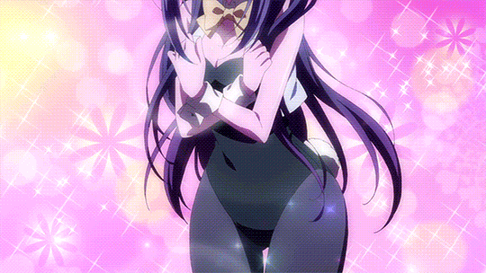 chicas de anime en trajes de conejita