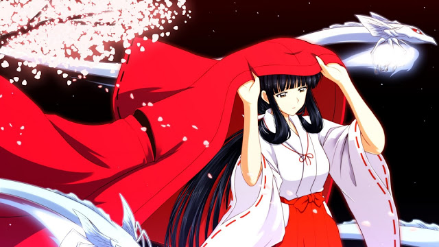 chicas del anime con Kimono