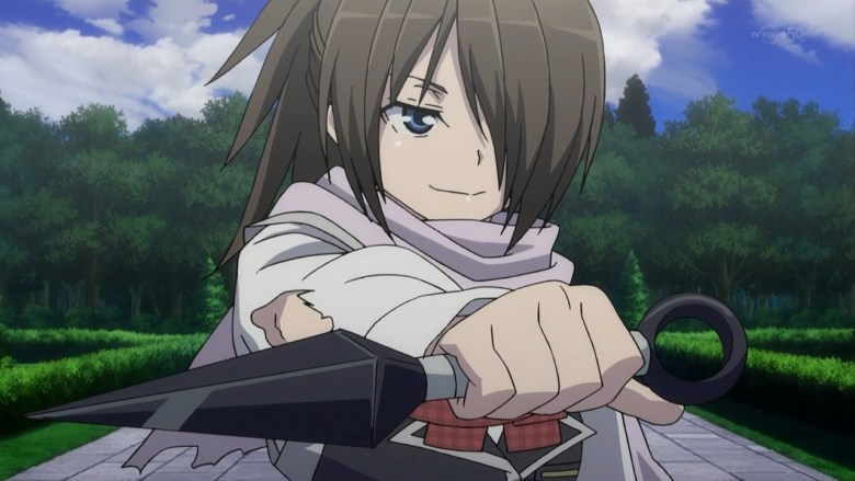 kunoichi anime, Levi Kazama, Trinity Seven, 風間レヴィ