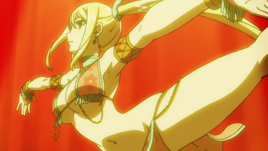 Belly Dance del anime, Lucy Heartfilia, Fairy Tail