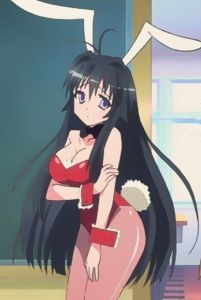 chicas de anime en trajes de conejita