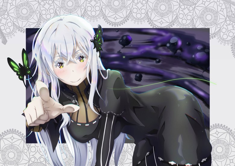 Waifus Culonas, Echidna, Re:Zero Kara Hajimeru Isekai Seikatsu, Season 2, Góticas Culonas