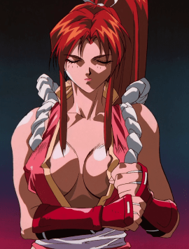Mai Shiranui, Fatal Fury, kunoichi anime