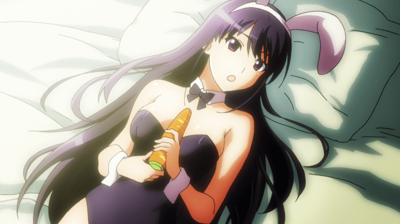 chicas de anime en trajes de conejita