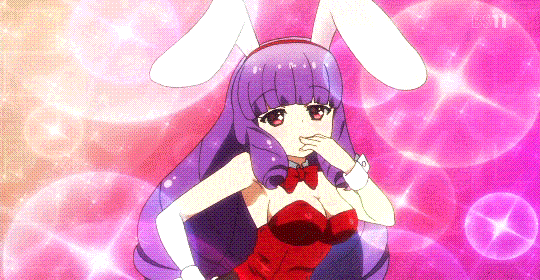 chicas de anime en trajes de conejita