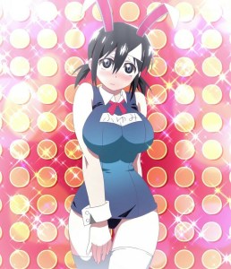 chicas de anime en trajes de conejita