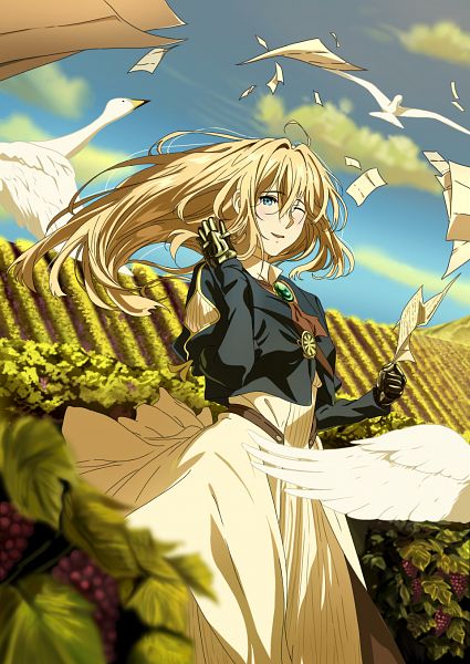 Violet Evergarden, ヴァイオレット・エヴァーガーデン, ranking, Los 20 animes más interesantes