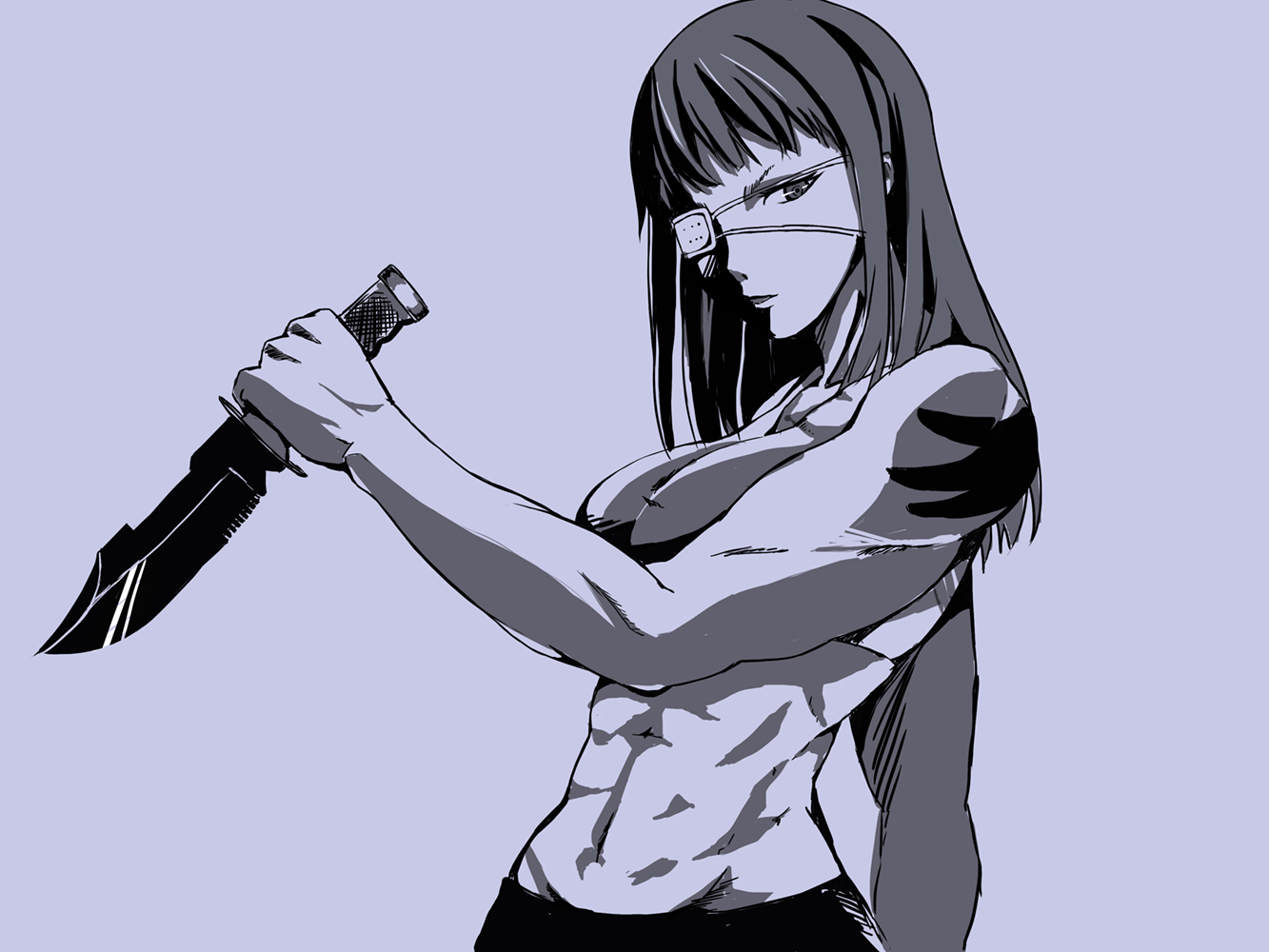 Las 15 chicas mas calientes del anime con parche, waifus, Sofia Valmer, Jormungand