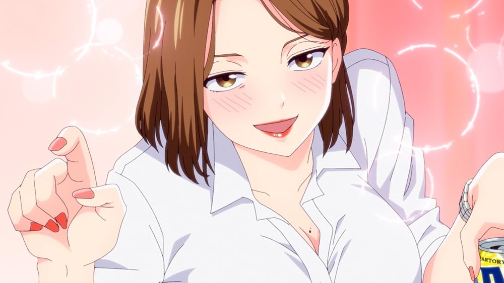 Yui Koriyama-Hitozuma no Kuchibiru wa Kan Chuuhai no Aji ga Shite-IL, mm,mature female,short hair,brown hair,brown eyes,lipstick,anime coloring, white shirt,collared shirt,green skirt,lace-trimmed skirt,wristwatch,black footwear, cleavage,mole on breast,white shirt,collared shirt,lace-trimmed bra,green skirt,lace-trimmed skirt,wristwatch, blue Jacket,ribbed shirt,blue shirt,white skirt,pencil skirt, anime-H