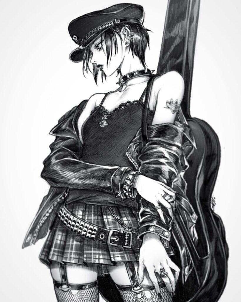 Waifus con piercings