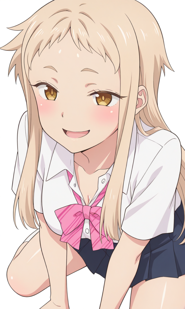 Takamura Aika/Ichigo Aika/高村藍花/イチゴ哀歌～雑で生イキな妹と割り切れない兄～, tkm_ak, long hair, short bangs, sidelocks, school uniform, socks, loafers, anime-H