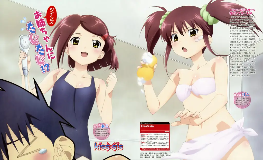 ako suminoe, short hair, brown hair, hair ornament, brown eyes, ponytail, hairclip,