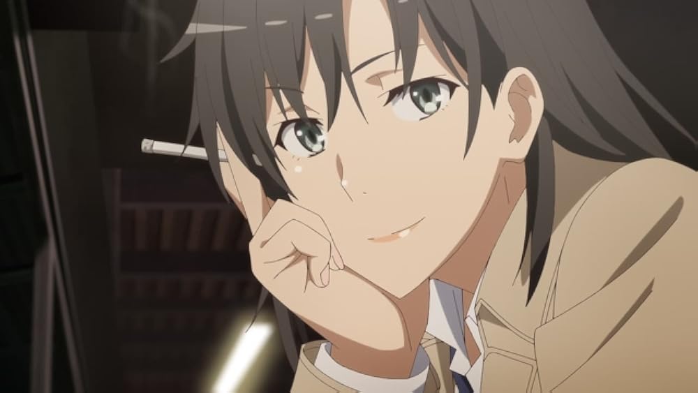 Shizuka Hiratsuka (平塚 静) - Oregairu: My Teen Romantic Comedy SNAFU (やはり俺の青春ラブコメはまちがっている。), hiratsuka shizuka, long hair, black hair, black eyes, mature female, breasts, anime screencap, Waifus con una Belleza Elegante