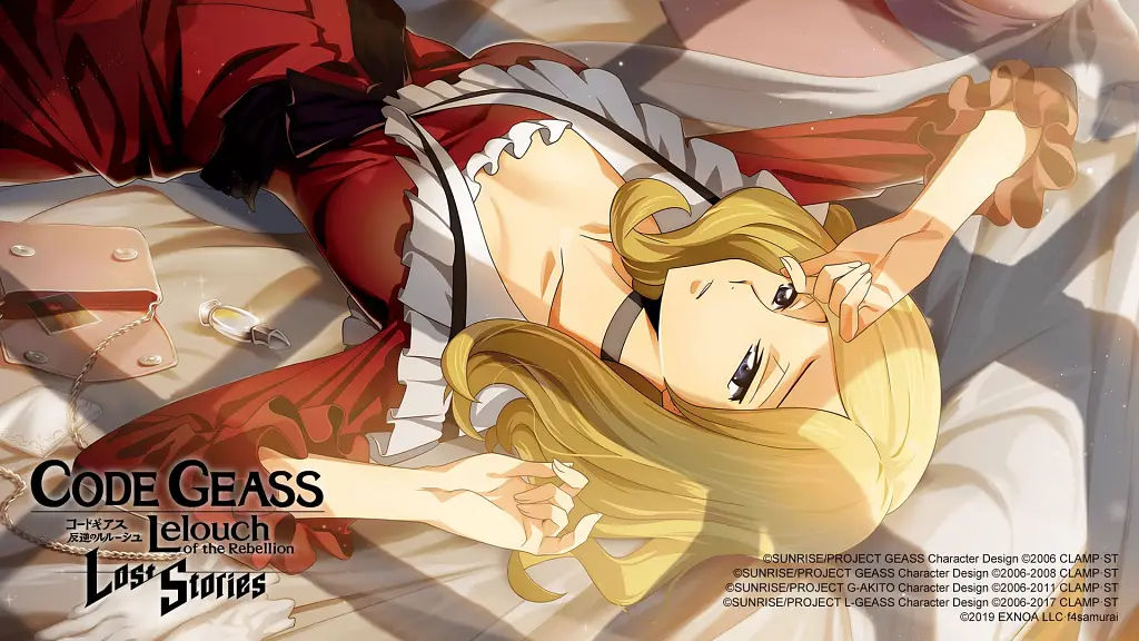 Milly Ashford (ミレイ・アッシュフォード) - Code Geass: Lelouch of the Rebellion (Code Geass: Hangyaku no Lelouch) (コードギアス 反逆のルルーシュ), long hair, blue eyes, blonde hair, Waifus con una Belleza Elegante