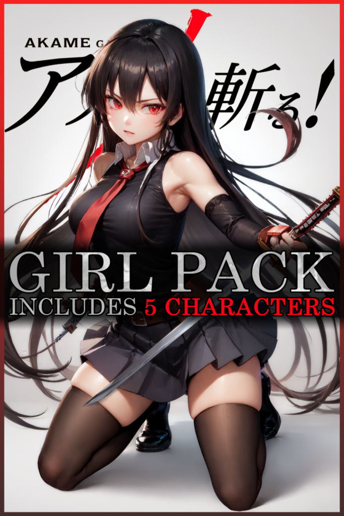 Akame ga Kill! Girl Pack
