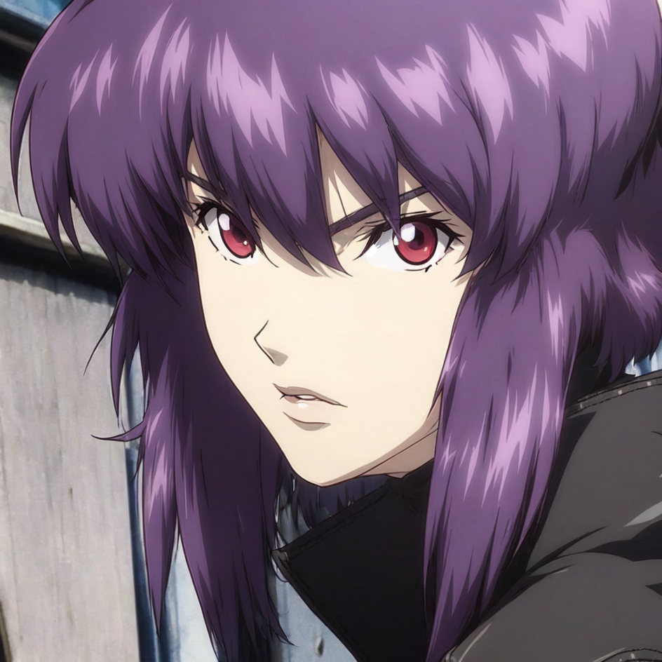 Kusanagi Motoko 草薙素子 / Ghost in the Shell 攻殻機動隊 | TV Anime S.A.C. Series Version, Waifus con una Belleza Elegante