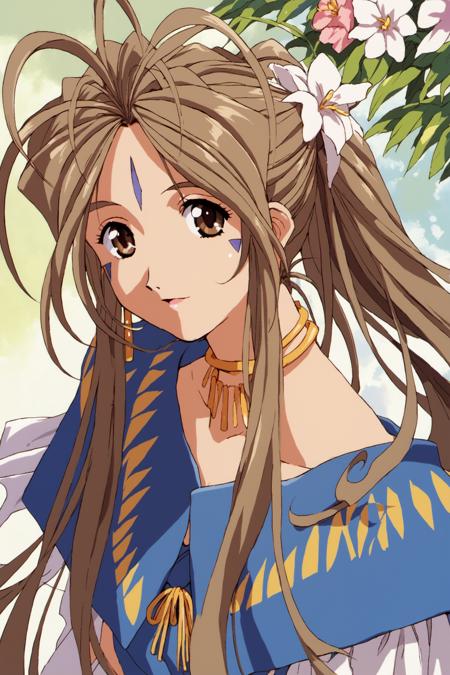 [PONY XL] Kosuke Fujishima/藤岛康介 《Ah! My Goddess》/《我的女神》 Belldandy,Urd,Skuld - Artist Style, Belldandy, Skuld, Urd, traditional media