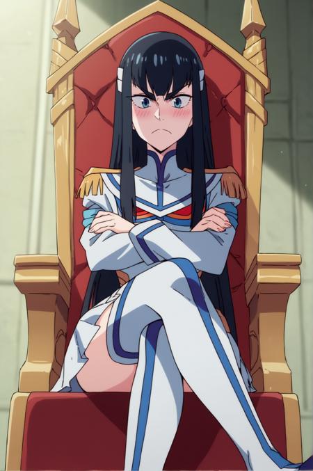 Satsuki Kiryuin, Main Outfit, Junketsu Costume